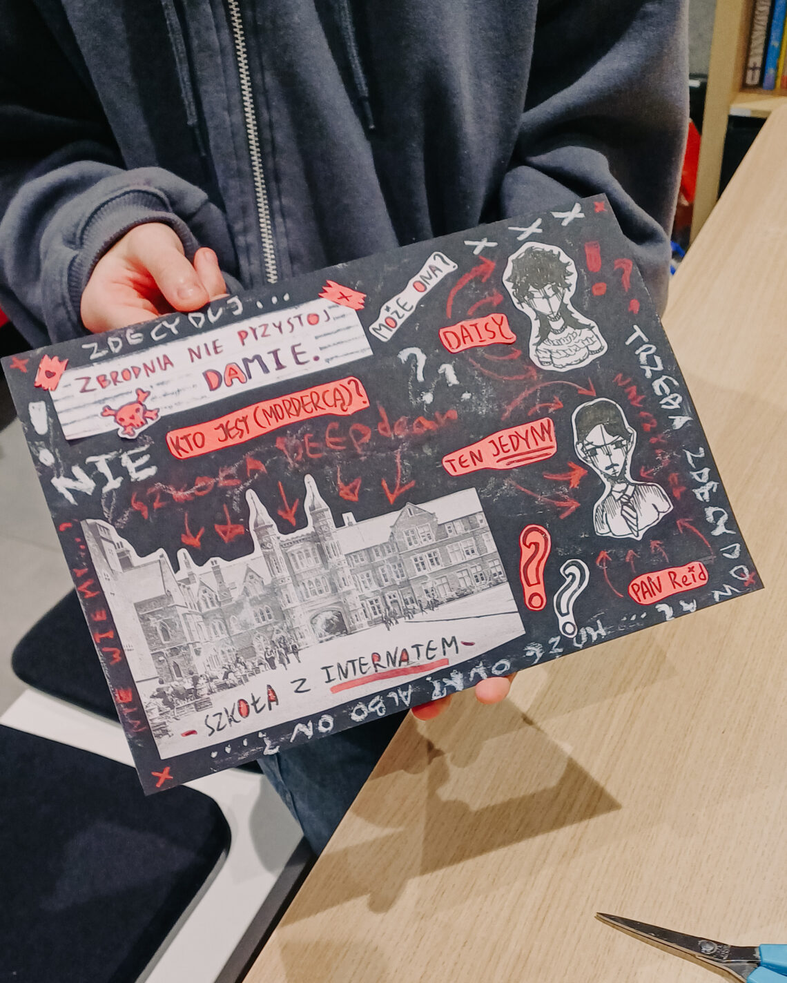 Książkotok - praca jednej z uczestniczek