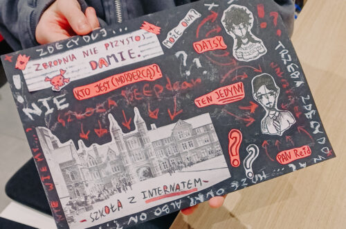 Książkotok - praca jednej z uczestniczek